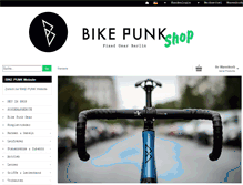 Tablet Screenshot of bikepunkshop.com